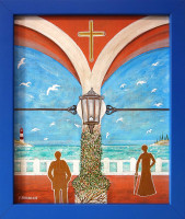 ZAMLUVENO. Viktor Preiss - Duše - originál